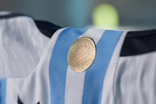 Argentina VM Trøje 2022 Paredes 5 Hjemmebanetrøje